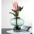 Creative modern glass vase for home decoration